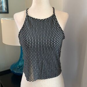 Brandy Melville one size crop top halter style sz small